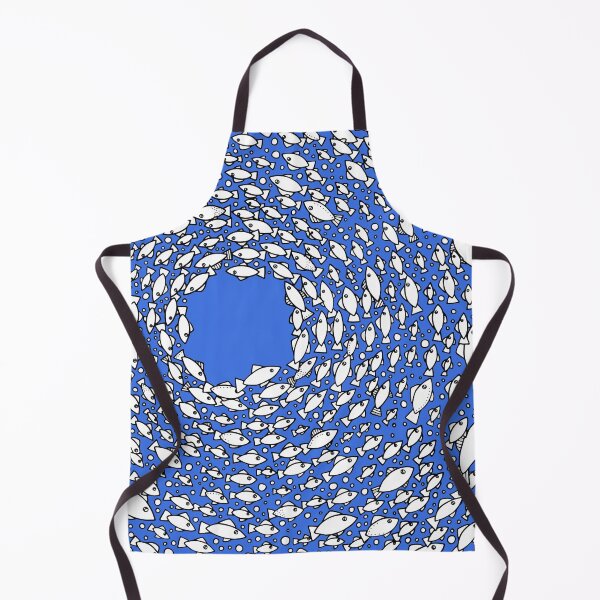 Item preview, School of Fish || Pattern || Abstract Animals designed and sold by Hilary Leslie.