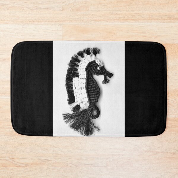 Item preview, Newcastle Macrame Seahorse designed and sold by LymphomaLass.