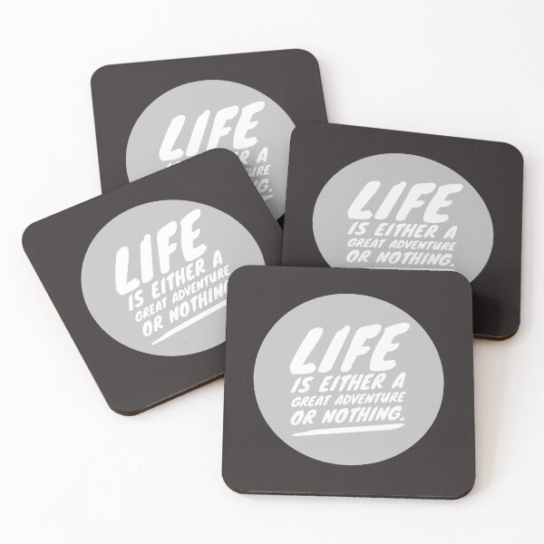 Item preview, Life is an adventure or nothing designed and sold by PaperDreamPod.