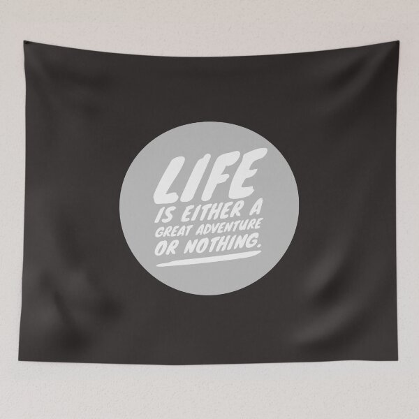 Item preview, Life is an adventure or nothing designed and sold by PaperDreamPod.