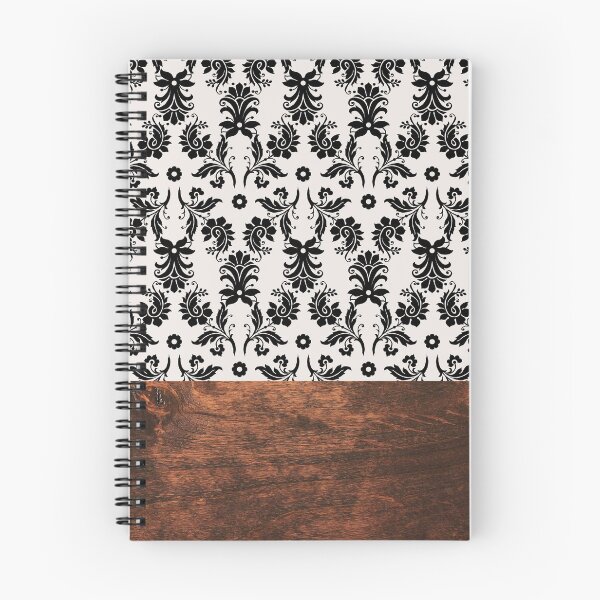 Item preview, Damask Pattern with Wood designed and sold by atlantekdesigns.