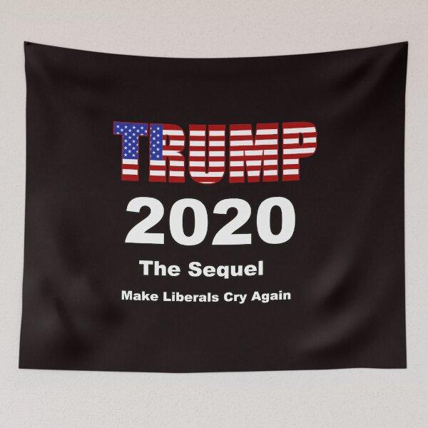 Item preview, Trump 2020 The Sequel Make Liberals Cry Again designed and sold by Draculaura2009.