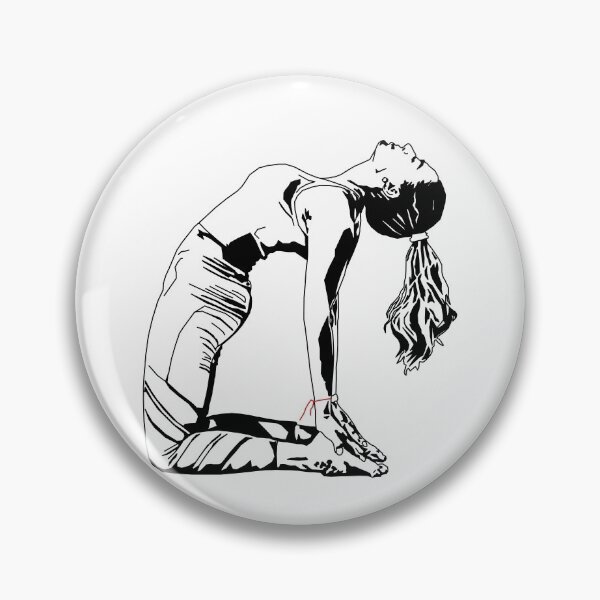 Item preview, Ustrasana Yoga Pose Outline designed and sold by BearMa.