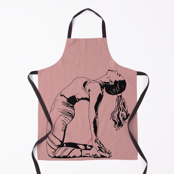 Item preview, Ustrasana Yoga Pose Outline designed and sold by BearMa.