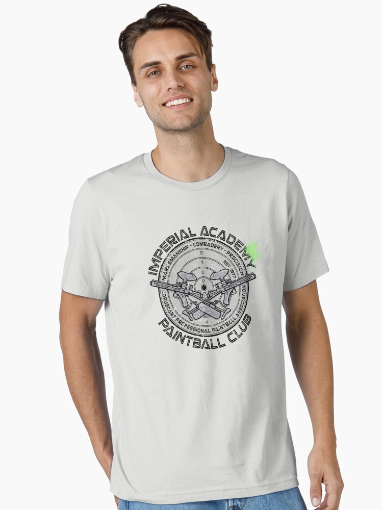 Imagen 1 de 7, Camiseta esencial con la obra disparo, diseñada y vendida por kg07.