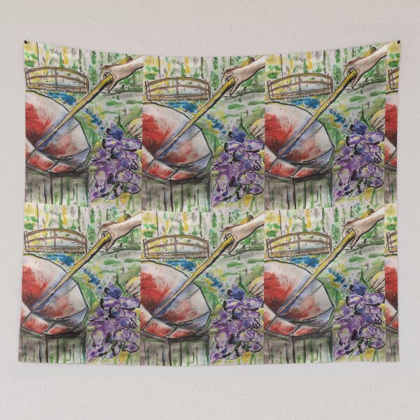 Item preview, Umbrella Girl Series 3 Stroll w Red designed and sold by Elaina Goodkind.