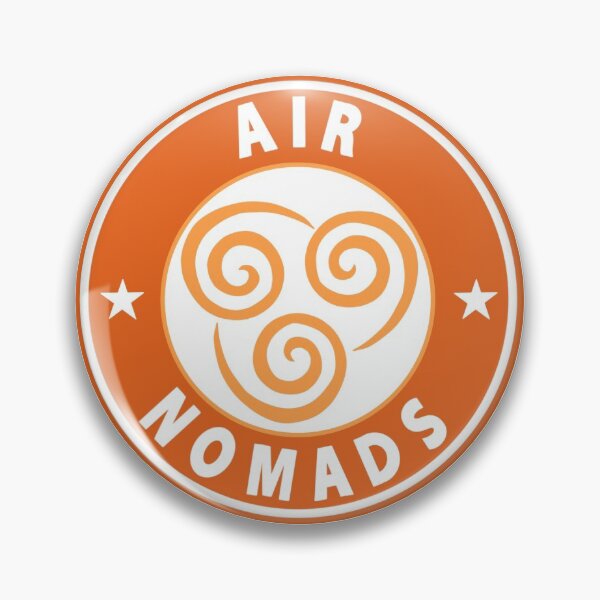 Item preview, Air Nomads Badge designed and sold by PanhandlePrints.
