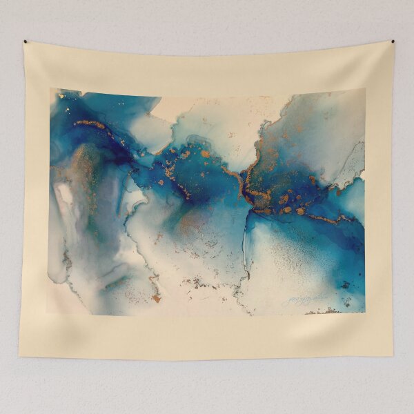 Item preview, Blues Abstract designed and sold by Jana M Gray.