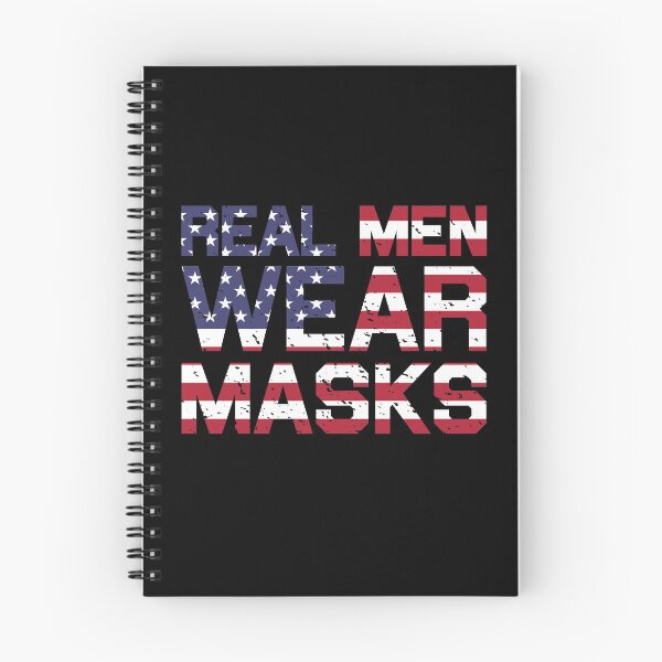 Item preview, Real Men Wear Masks USA designed and sold by d247.