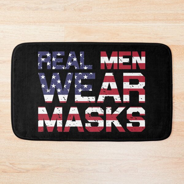 Item preview, Real Men Wear Masks USA designed and sold by d247.