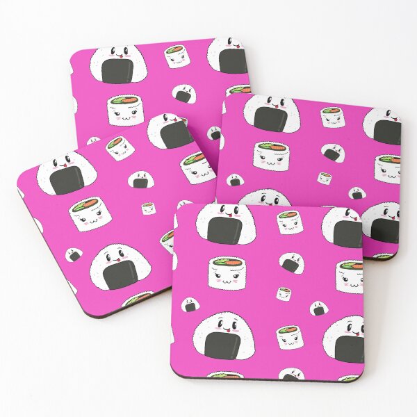Item preview, Kawaii Rice Seamless designed and sold by ArtFromHart.