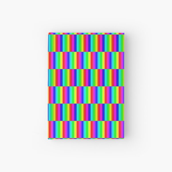 Psychedelic Hypnotic Visual Illusion Hardcover Journal