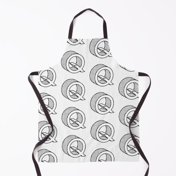 Item preview, 3D Ben Day Dot Isometric Letter Q designed and sold by murialbezanson.