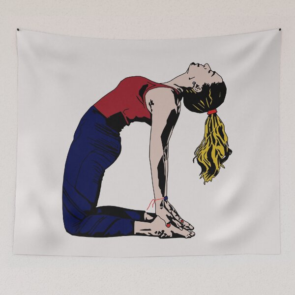 Item preview, Ustrasana Yoga Pose 1 designed and sold by BearMa.