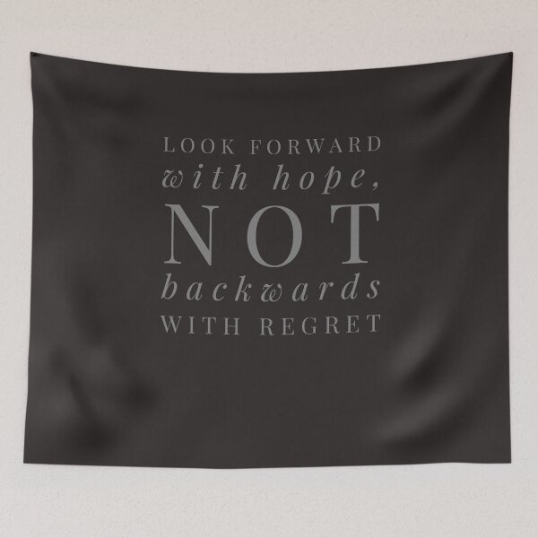 Item preview, Look with hope, not with regret designed and sold by PaperDreamPod.