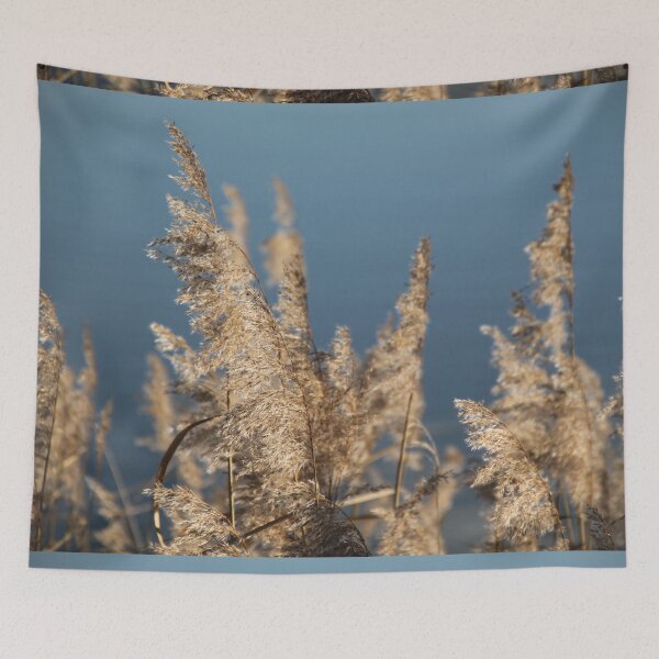 Item preview, Madine lake natural reeds landscape	 designed and sold by EstelleRossetti.