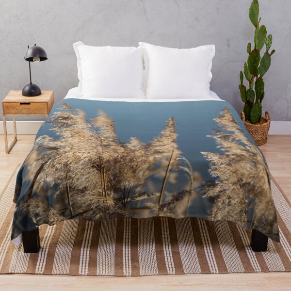 Item preview, Madine lake natural reeds landscape	 designed and sold by EstelleRossetti.