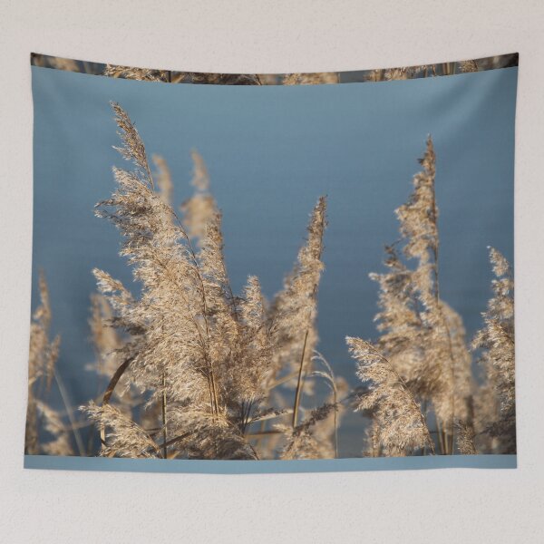 Item preview, Madine lake natural reeds landscape	 designed and sold by EstelleRossetti.