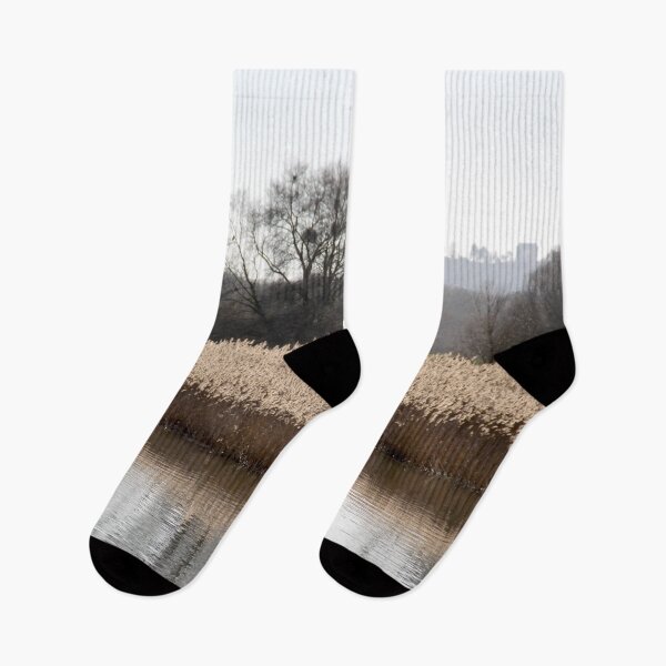 Item preview, Madine lake natural reeds landscape	 designed and sold by EstelleRossetti.