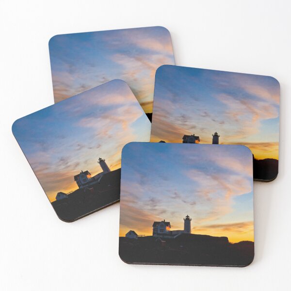 Item preview, Nubble Lighthouse Sunrise 3 designed and sold by StevenRalserPhoto.