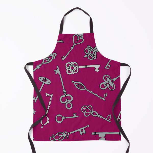 Item preview, Skeleton Keys || Burgundy Palette || Lock and Key  designed and sold by Hilary Leslie.