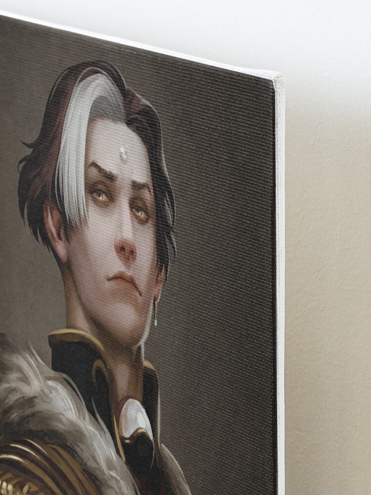 Alternate view of Solus zos Galvus portrait Mounted Print