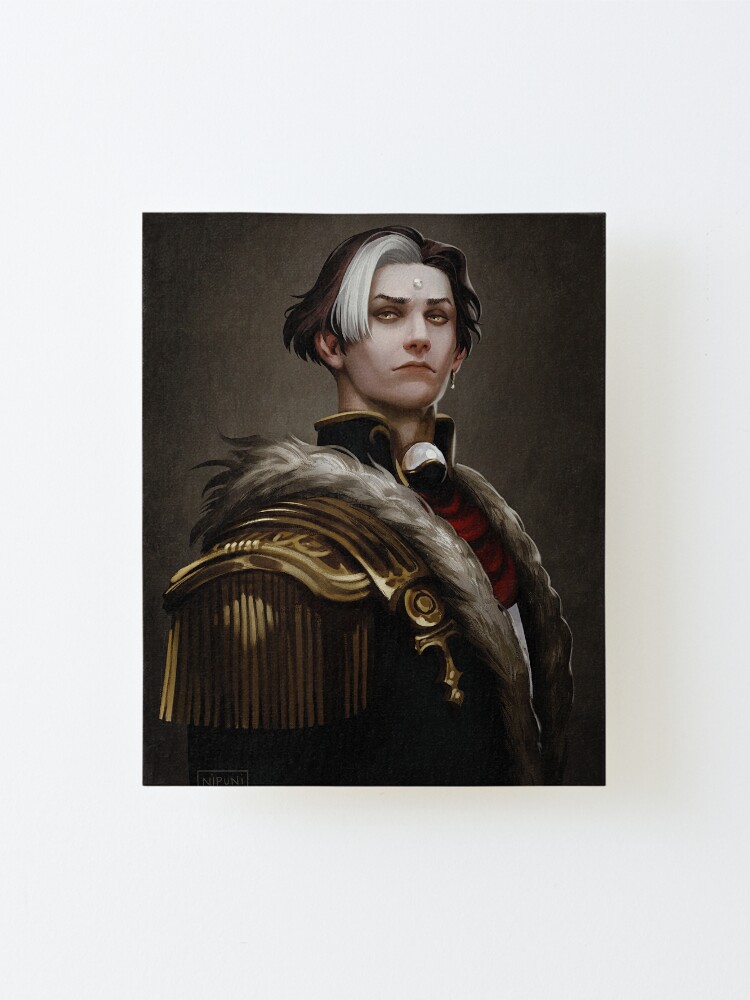 Alternate view of Solus zos Galvus portrait Mounted Print