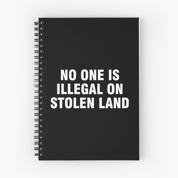 Item preview, No one is illegal on stolen land designed and sold by allthetees.