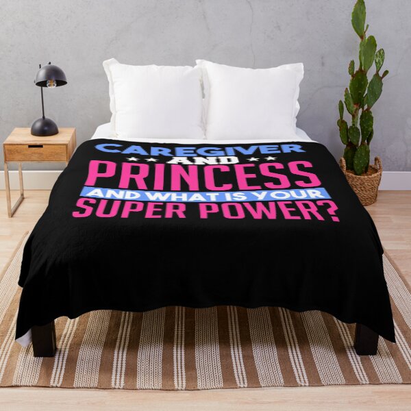 Item preview, Caregiver and Princess and what is your Super Power? designed and sold by NeXore.