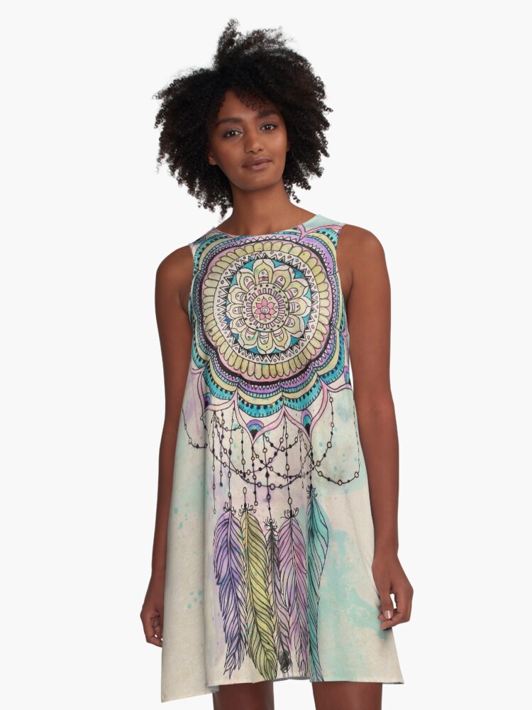 hand paint design in dress