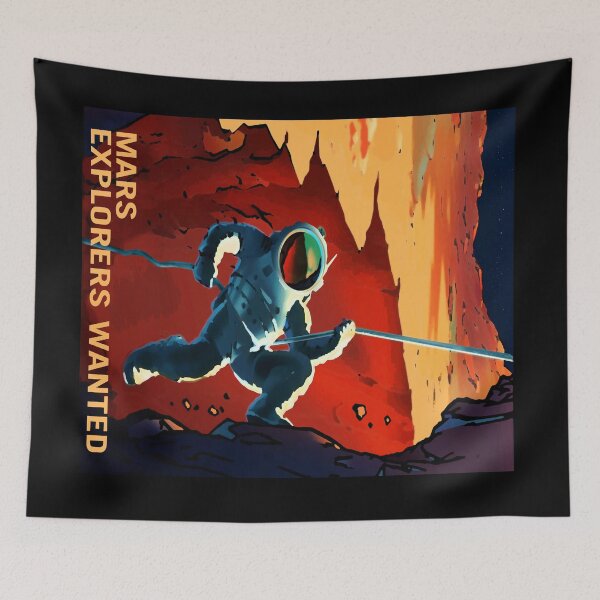 Item preview, Mars Explorers Wanted designed and sold by HeadRubble.