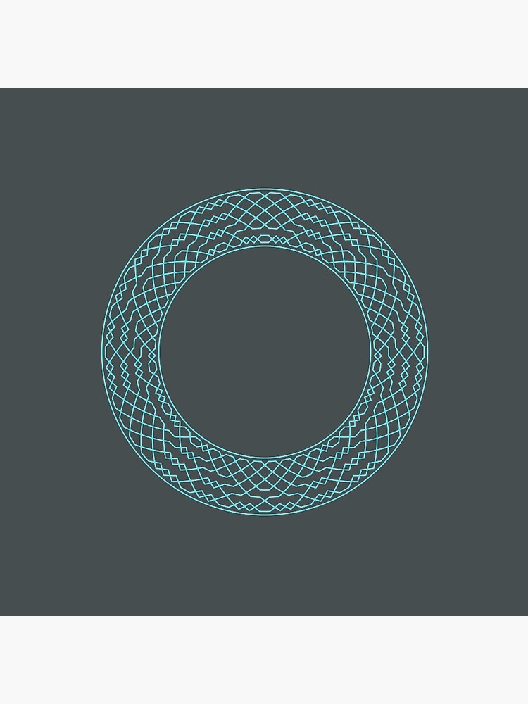 London Surprise Major Method Wreath — Pin (Blue) by RingingRoom