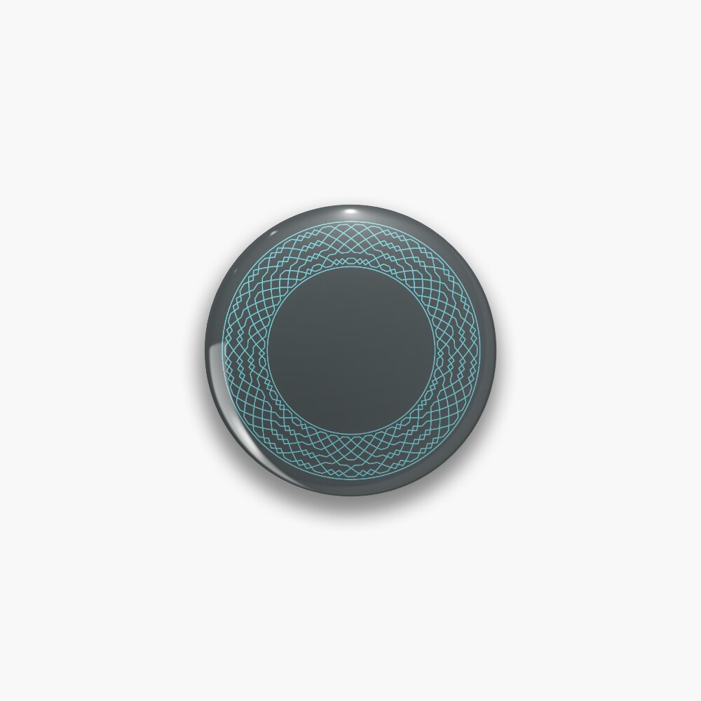 London Surprise Major Method Wreath — Pin (Blue) Pin