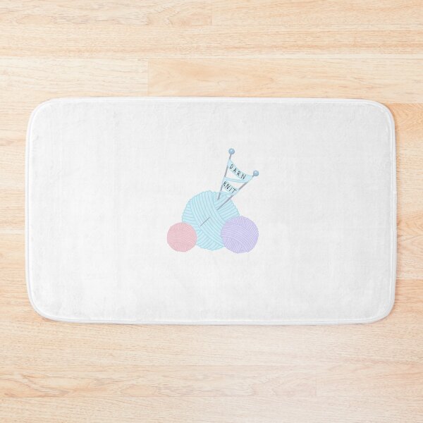Item preview, Pastel “Darn Knit” Knitting Pun! designed and sold by Sophie0854.