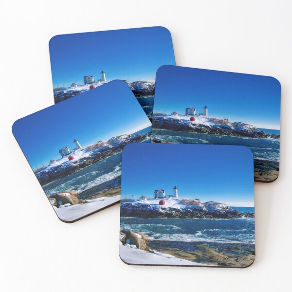 Item preview, Winter at the Nubble Lighthouse - York - Maine II designed and sold by StevenRalserPhoto.