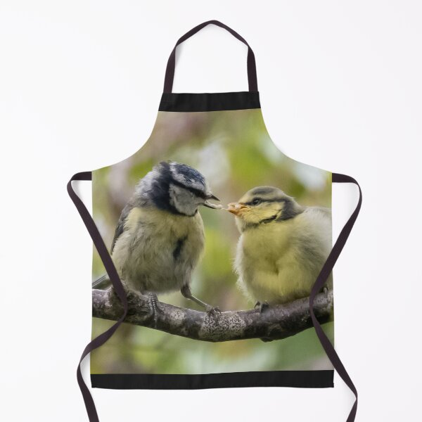 Item preview, bluetit feeding young designed and sold by tammy mellor.