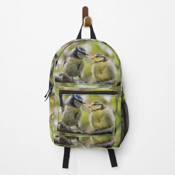 Item preview, bluetit feeding young designed and sold by tammy mellor.