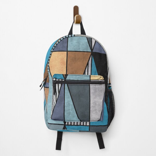 Item preview, Colorful Concrete Triangles - Blue, Grey, Brown designed and sold by Zoltan Ratko.