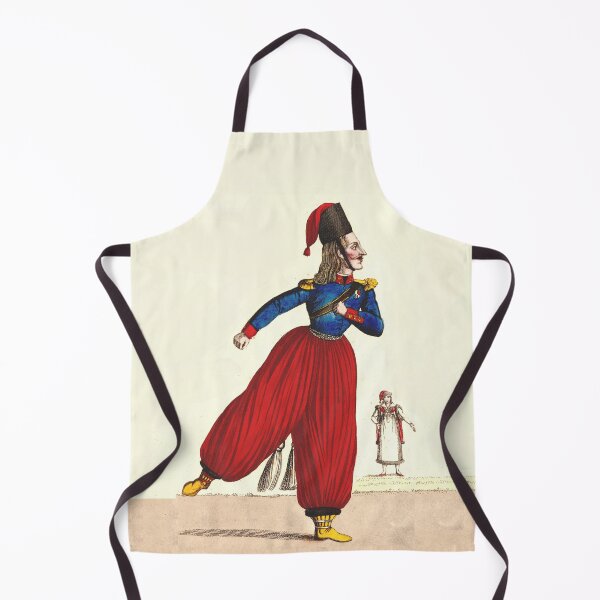 Item preview, dancer in red balloon pants designed and sold by LBehrendtDesign.
