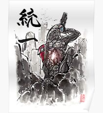 Mass Effect Legion Sumie style Poster