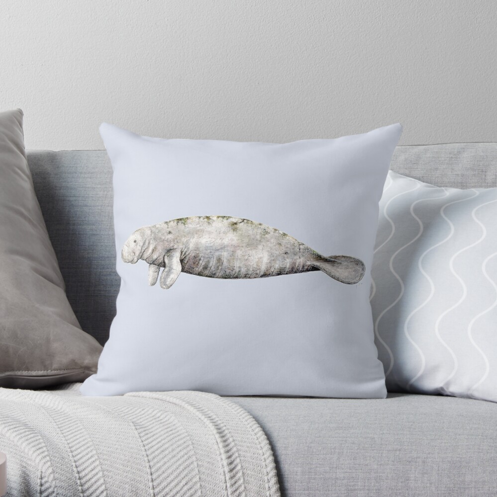 manatee body pillow