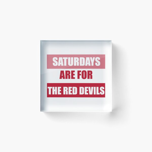 Item preview, Saturdays are for the Red Devils designed and sold by brianacecilia.