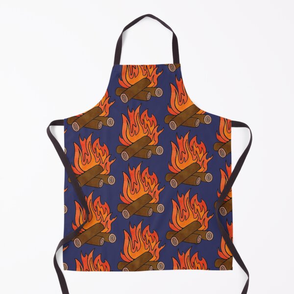 Item preview, Campfire Watercolor Illustration designed and sold by murialbezanson.