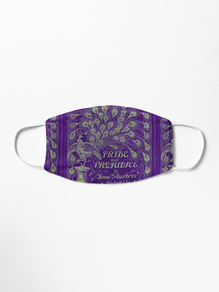 Alternate view of Pride and Prejudice, 1894 Peacock Cover in Purple Mask