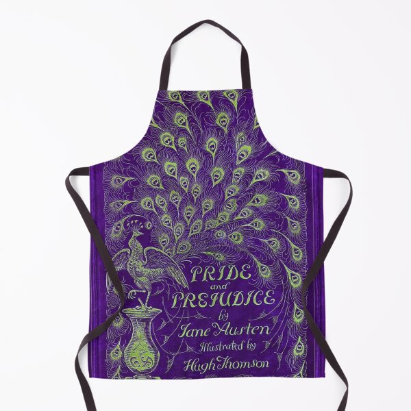 Item preview, Pride and Prejudice, 1894 Peacock Cover in Purple designed and sold by MeganSteer.