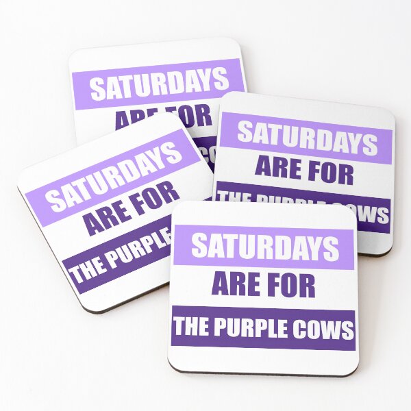 Item preview, Saturdays are for the Purple Cows designed and sold by brianacecilia.
