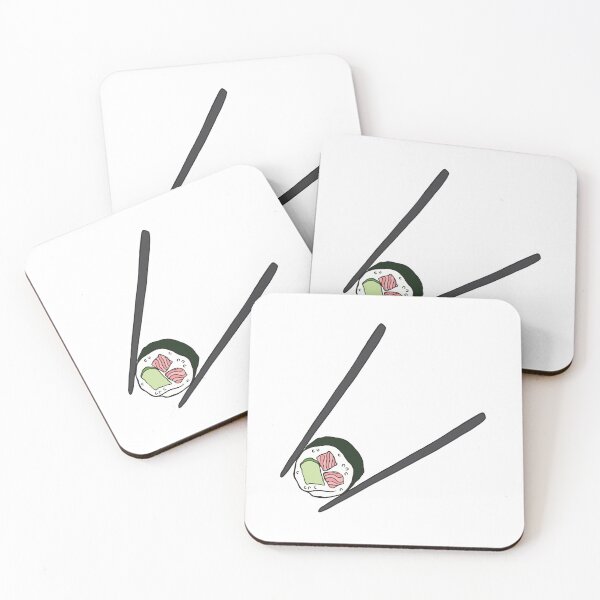 Item preview, Sushi and Chopsticks Illustration designed and sold by murialbezanson.