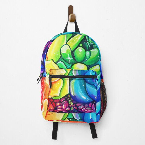 Item preview, Rainbow Succulents - Acrylic Painting designed and sold by Bethany  Dobson.