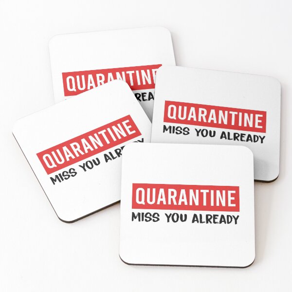 Item preview, Quarantine - Miss you already designed and sold by crismk.