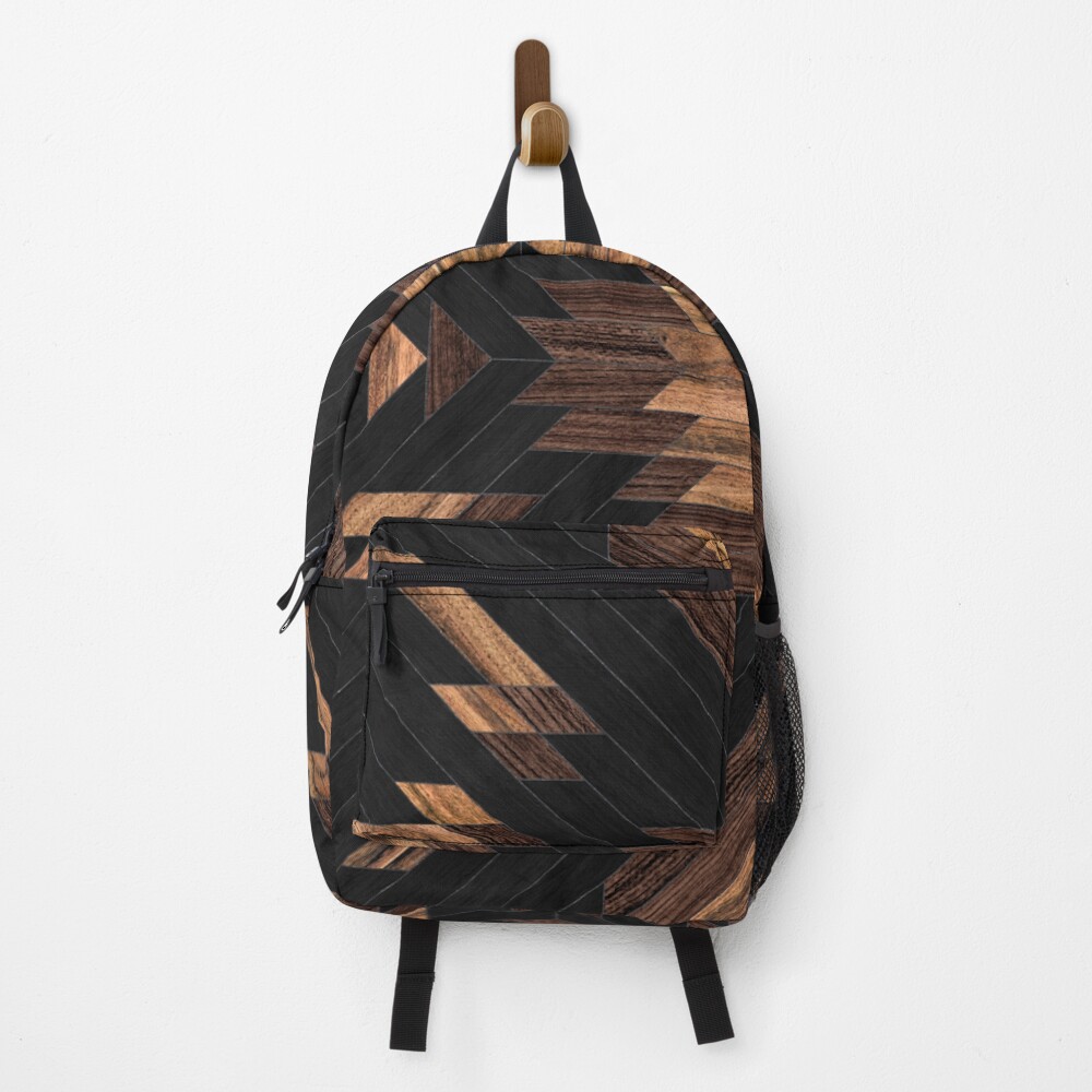 Urban Tribal Pattern No.7 - Aztec - Wood Backpack